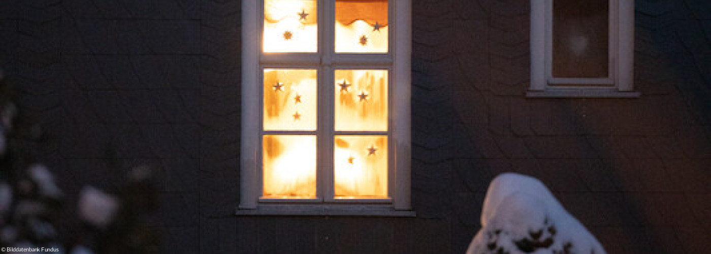 Haus im Winter; ©: Bilddatenbank Fundus Haus im Winter