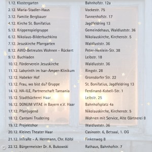 Ökumenische Adventsfenster